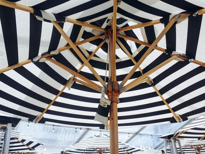 Classic Timber Market Umbrella