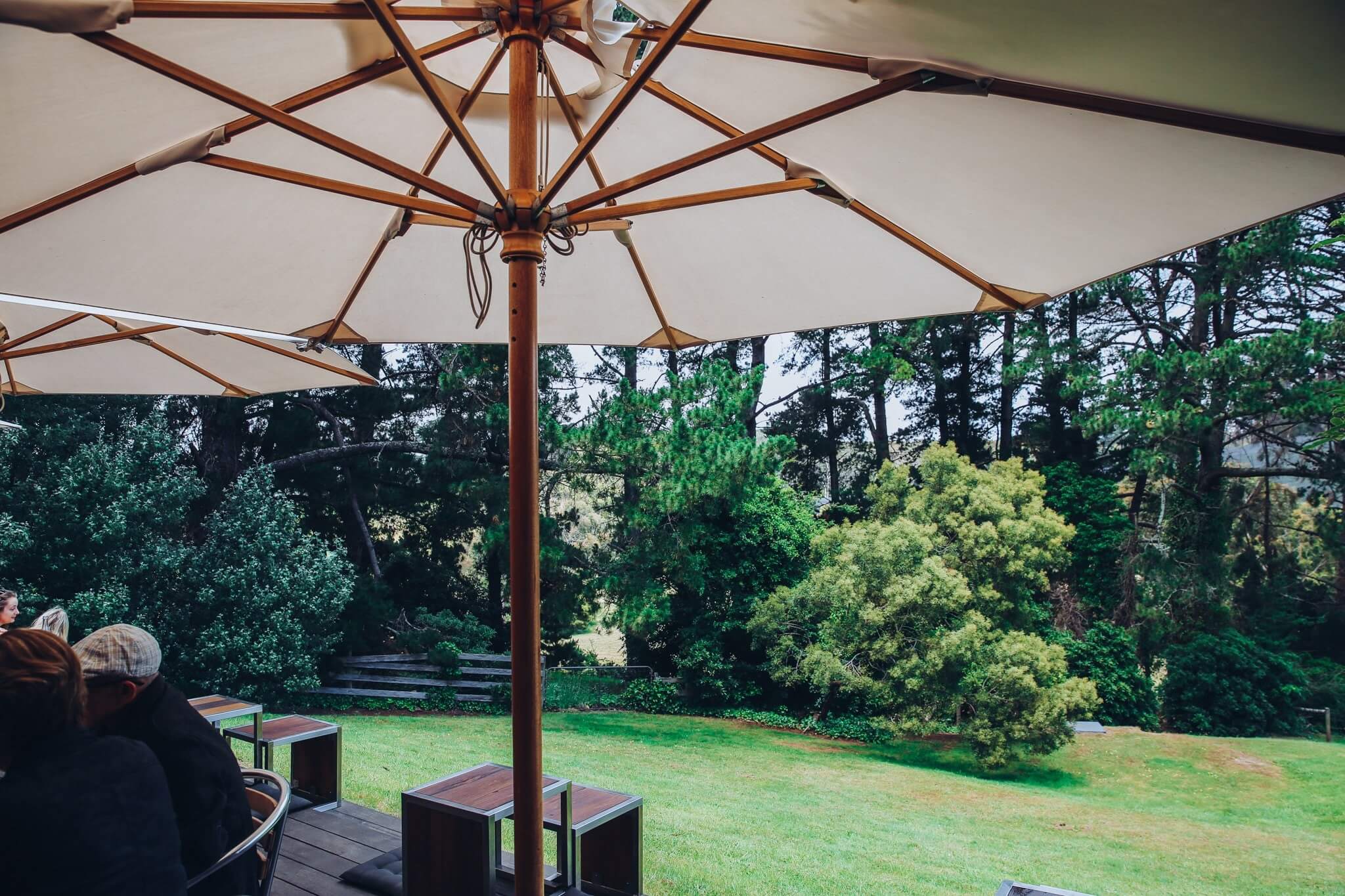 Classic Timber Market Umbrella