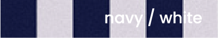 Navy and White Navy and White Colour Swatch
