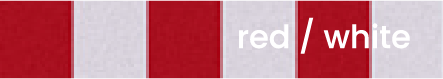 Red and White Red and White Colour Swatch