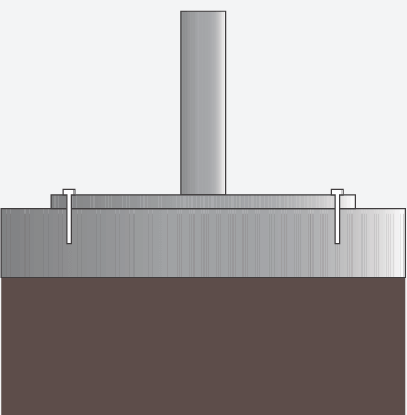 Pacficshades Mastershade Bolt Down-Base