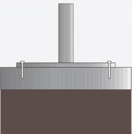 Bolt-Down Base (or surface plate)
