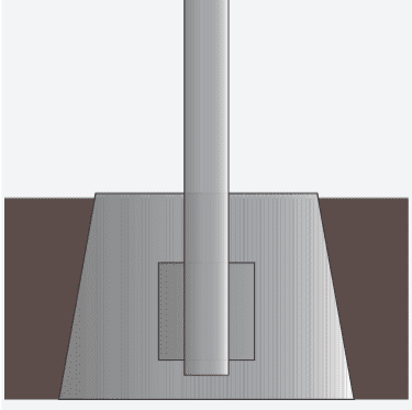 Pacficshades MastershadeInground Anchor