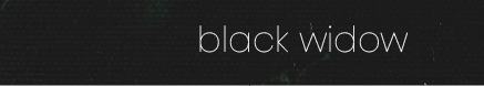 Black Widow Black Widow