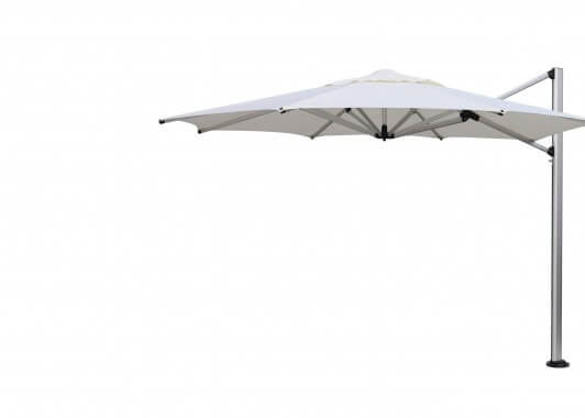 White Umbrella with metal stand