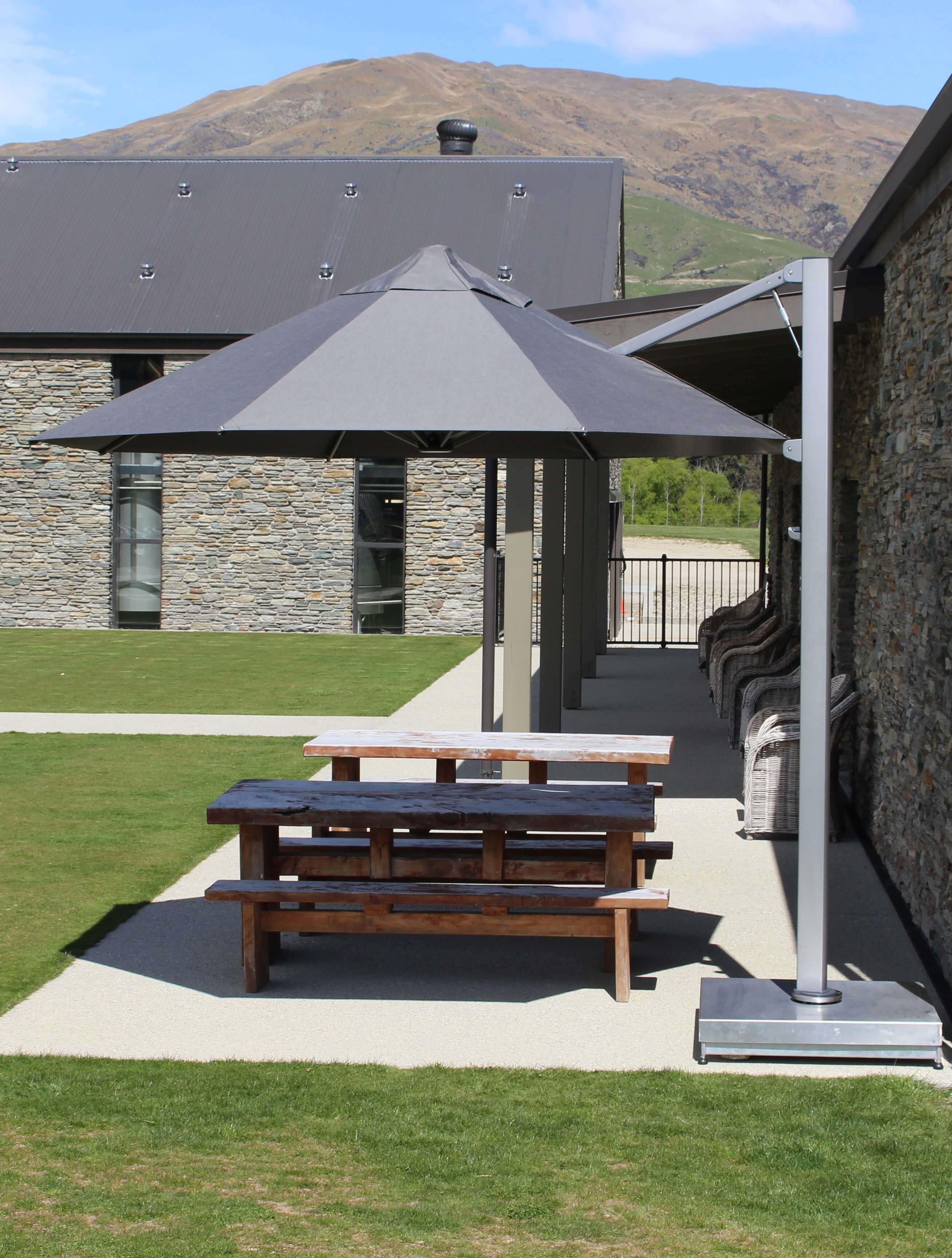 Shadowspec Serenity™ Rotating Cantilever Umbrella