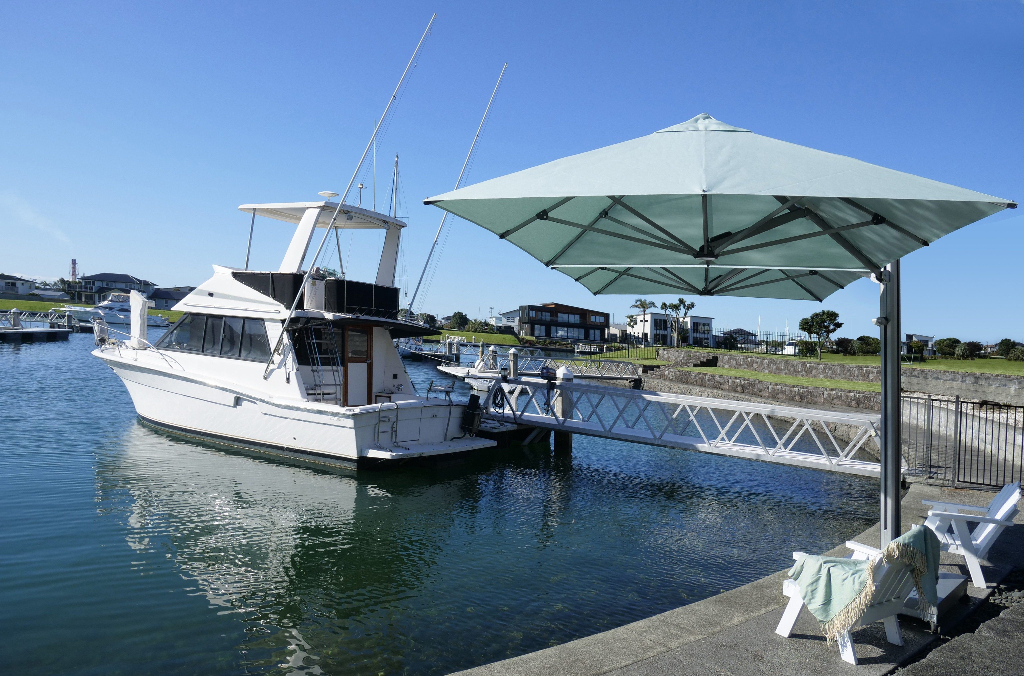 Shadowspec Unity™ Multi-Canopy Cantilever Umbrella