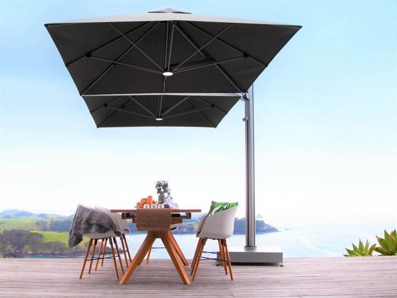 Shadowspec Unity™ Multi-Canopy Cantilever Umbrella