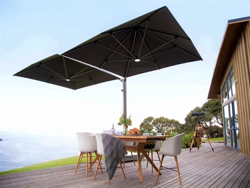 Shadowspec Unity™ Multi-Canopy Cantilever Umbrella