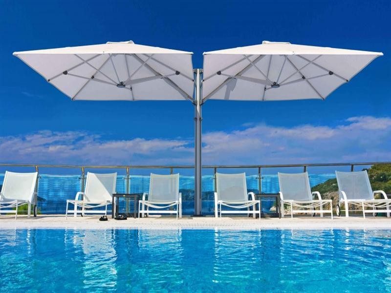 Shadowspec Unity™ Multi-Canopy Cantilever Umbrella