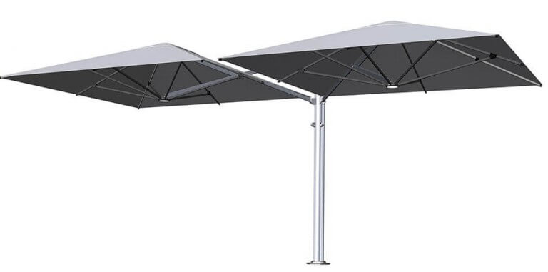 Multi-Canopy Umbrellas 			