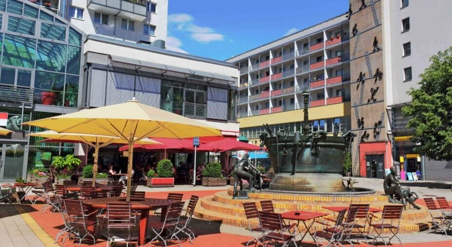 University outdoor area