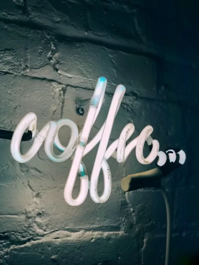 Coffee neon sign