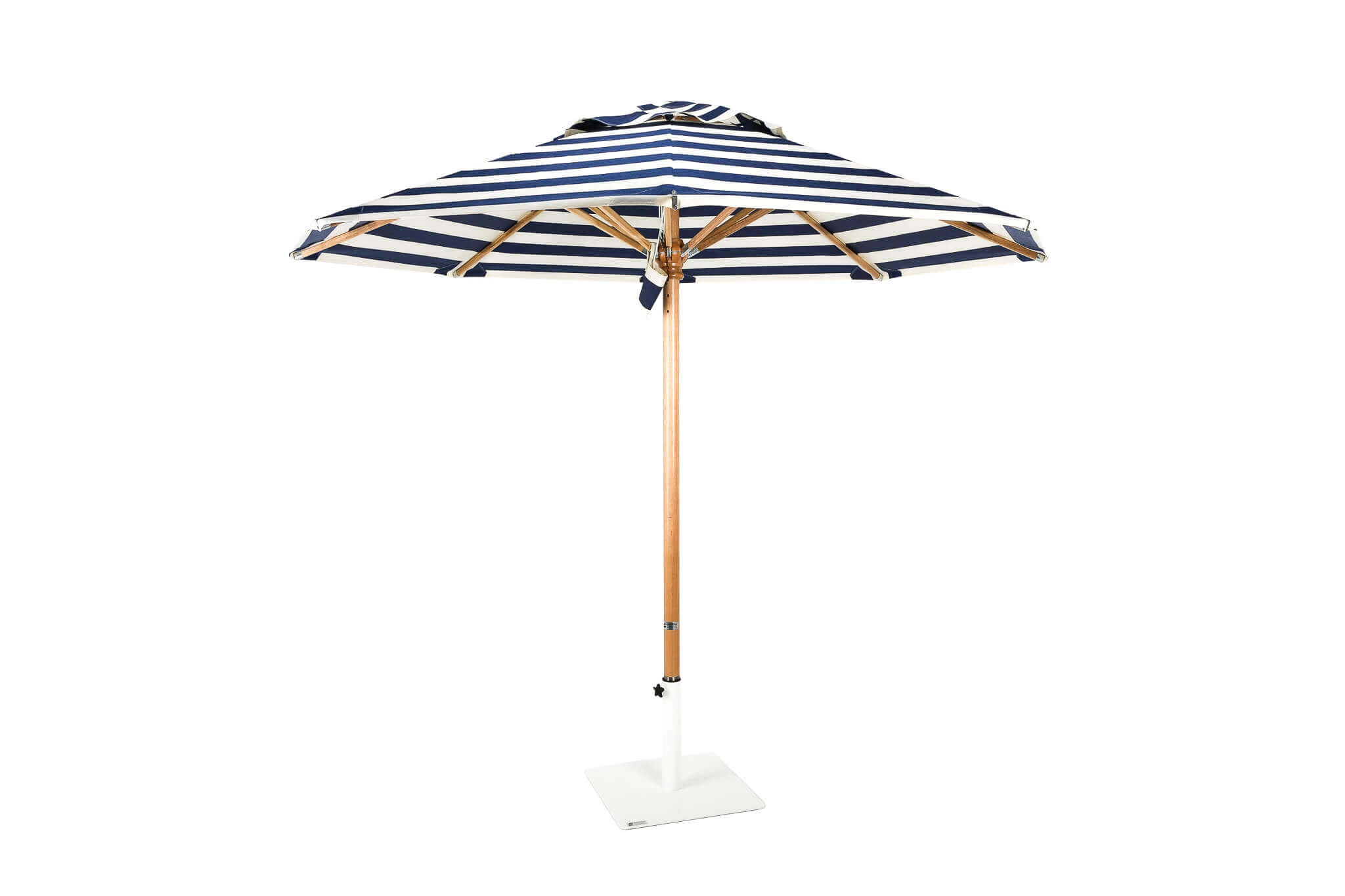 Navy and White Umbrella