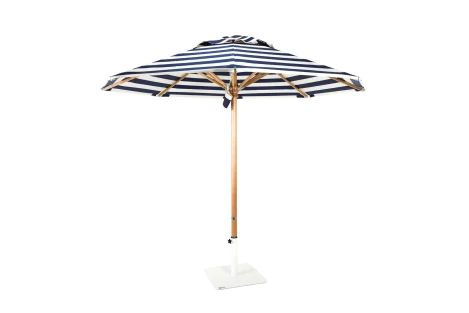 Navy and White Umbrella