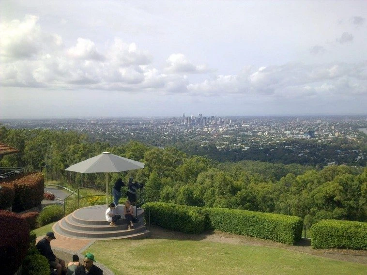 UltraShade - Heavy Duty Outdoor Umbrella at Mount Coot-Tha Summit