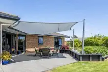 Shadetex Shade Sail - Grey at Home