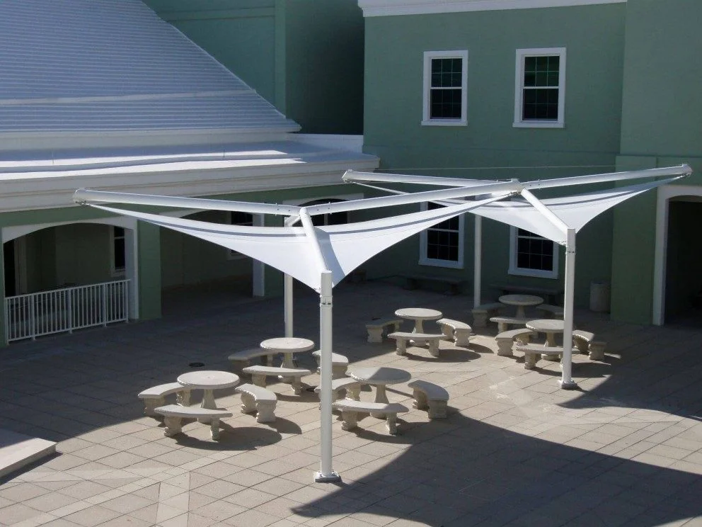 Flexshade Hypar - Tension Membrane Shade Structure 